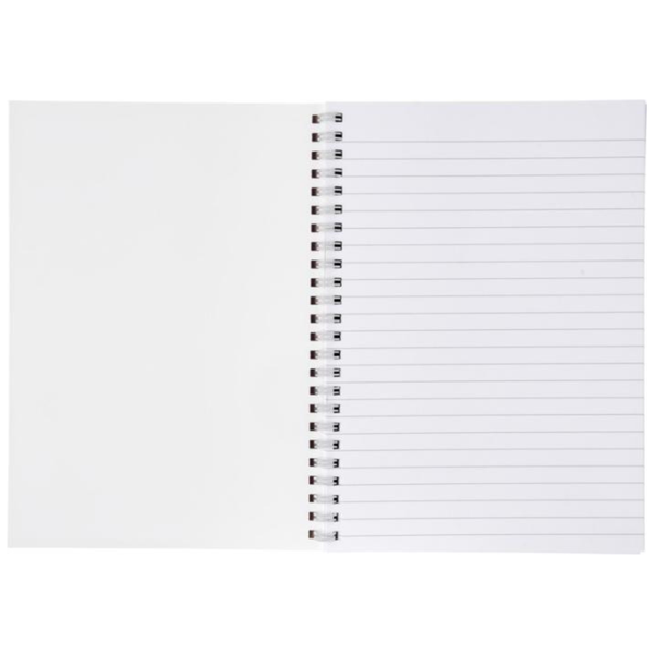 Branded Desk-Mate® A4 notebook synthetic cover