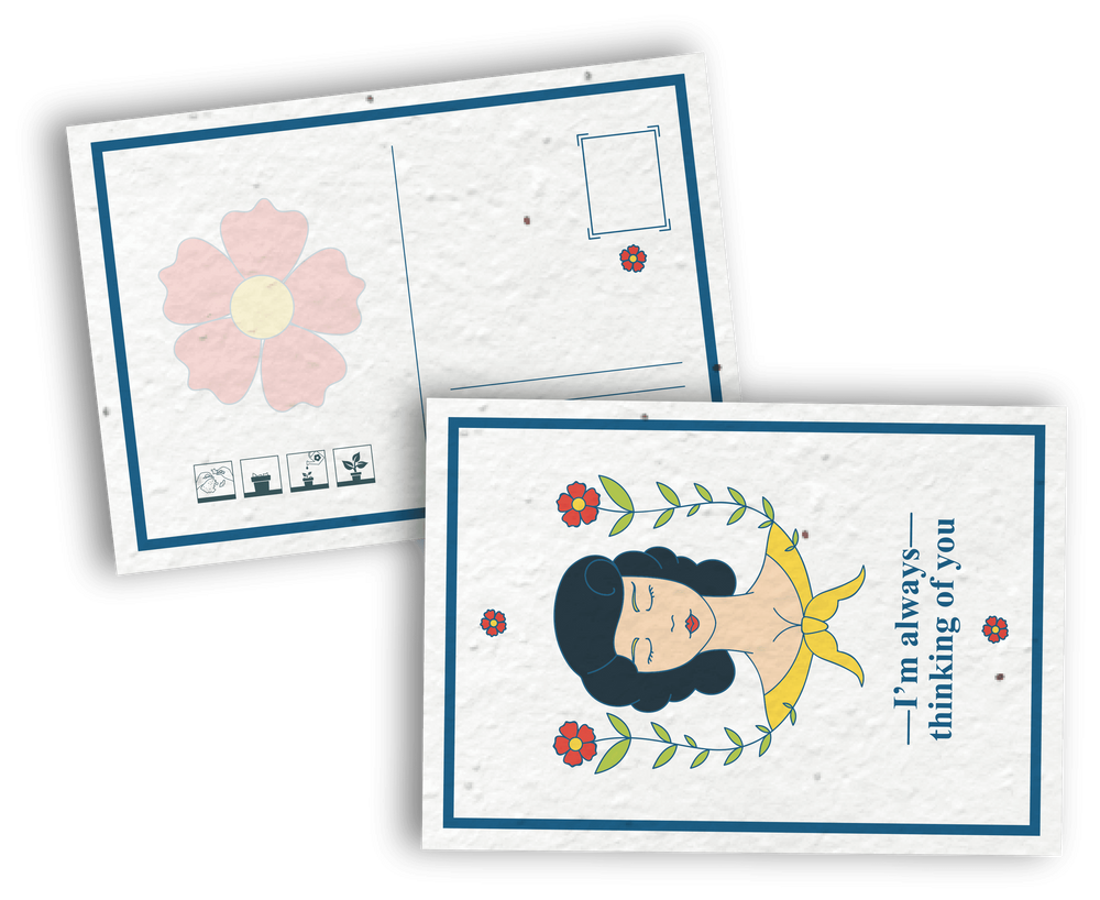 Seeded Paper Postcards A7 (1PP)