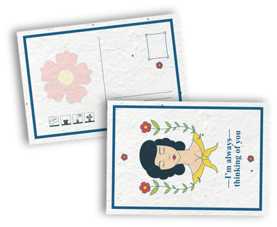 Seeded Paper Postcards A7 (1PP)