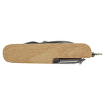 Branded Richard 7-function wooden pocket knife