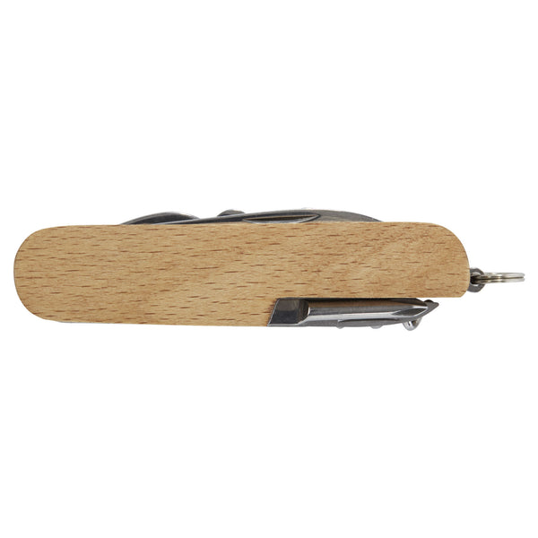Branded Richard 7-function wooden pocket knife