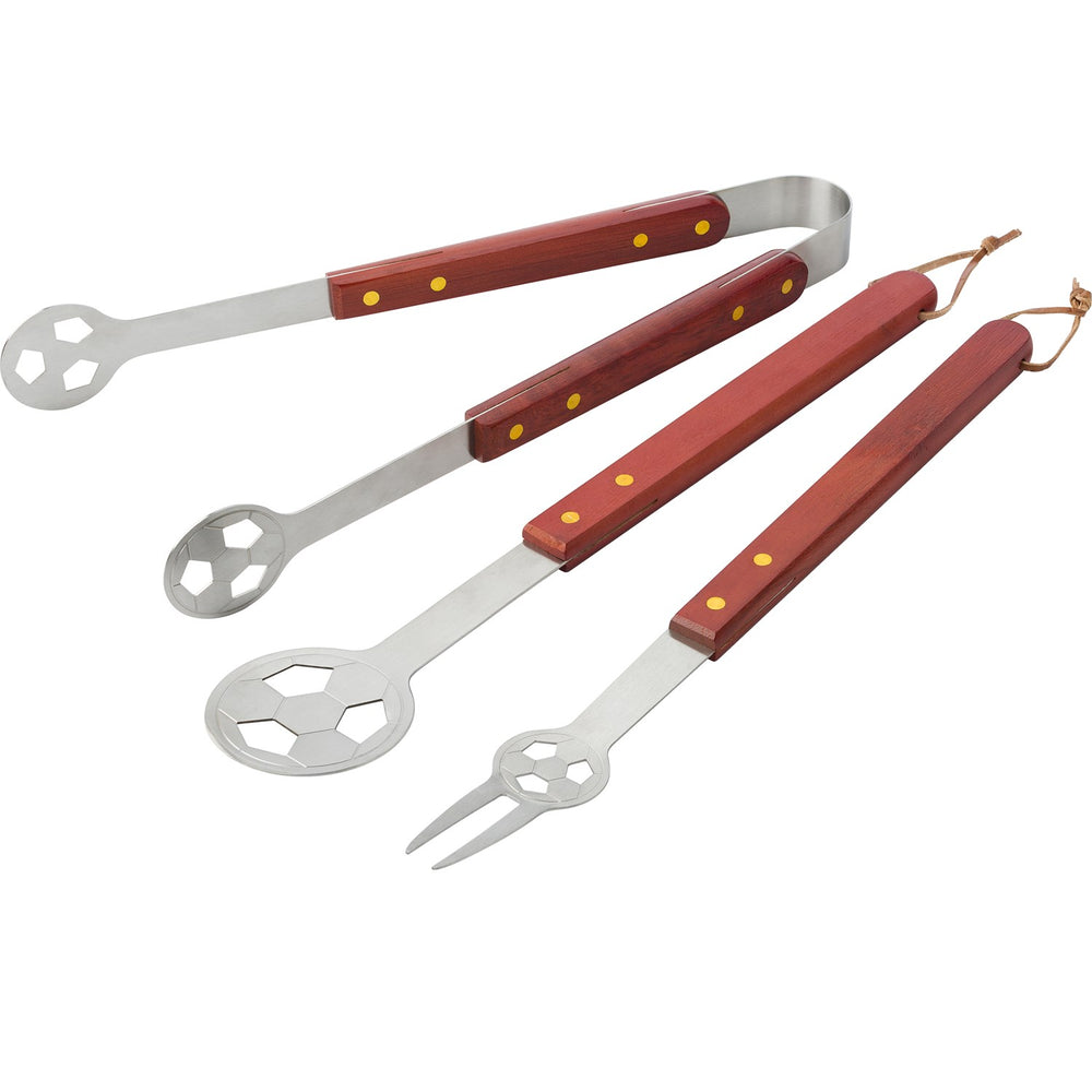 Branded Fettledine Barbecue set with apron