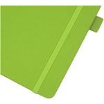 Branded Honua A5 recycled paper notebook with recycled PET cover