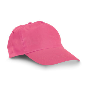 CAMPBEL. Polyester cap Pink