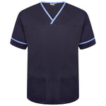 Behrens Contrast Trim Smart Scrub Top