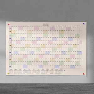 Printed A1 Wall Planner