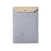 Branded VINGA Albon GRS recycled felt 15" laptop sleeve