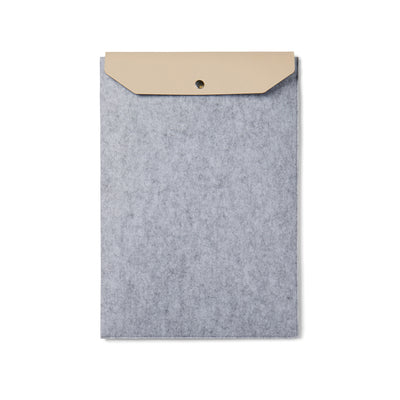 Branded VINGA Albon GRS recycled felt 15" laptop sleeve