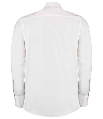 Kustom Kit Long Sleeve Tailored Business Shirt