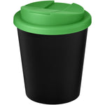 Branded Americano® Espresso Eco 250 ml recycled tumbler with spill-proof lid