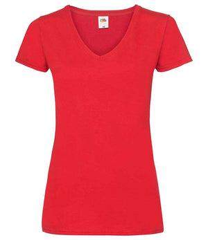 Fruit of the Loom Lady Fit Value V Neck T-Shirt