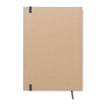 Branded A5 recycled page notebook with Recycled Cover