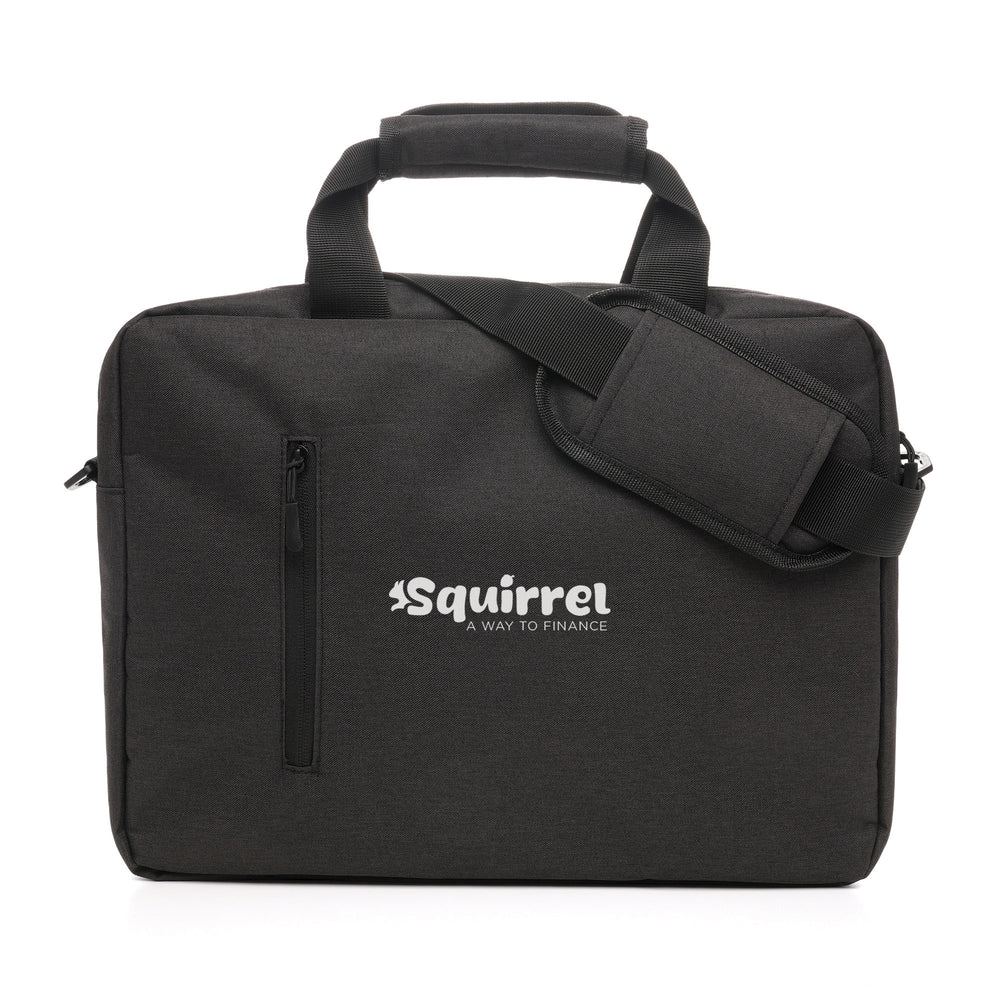 'Recycled Laptop Bag' COLOURED RPET Laptop Bag with Strap and Handle