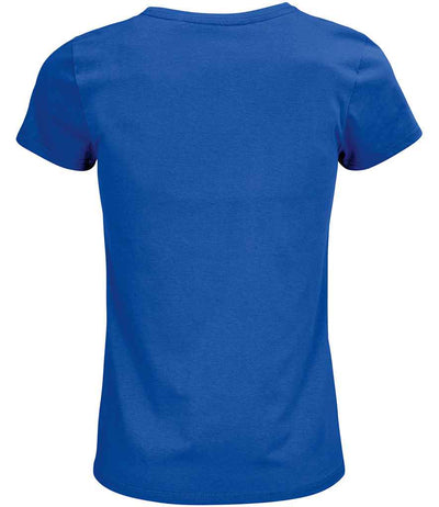 SOL'S Ladies Crusader Organic T-Shirt Royal Blue