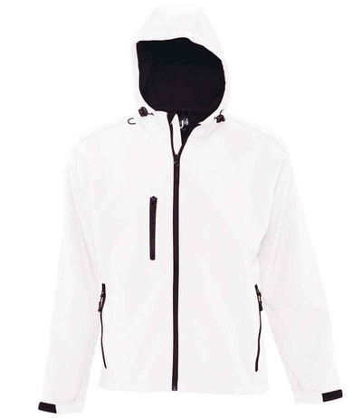 Branded SOL'S Replay Hooded Soft Shell Jacket