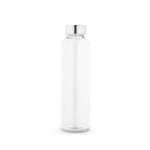 SOLER. Sublimation glass bottle and stainless steel cap 500 mL