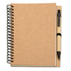 B6 Recycled full cover notebook with pen