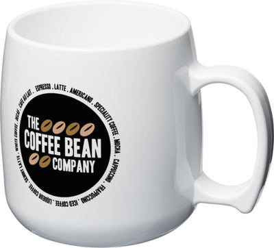 Branded Classic 300 ml plastic mug