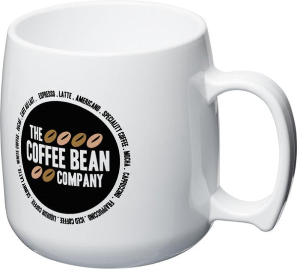 Branded Classic 300 ml plastic mug