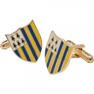15mm Brass Plated Cufflinks