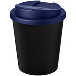 Branded Americano® Espresso Eco 250 ml recycled tumbler with spill-proof lid