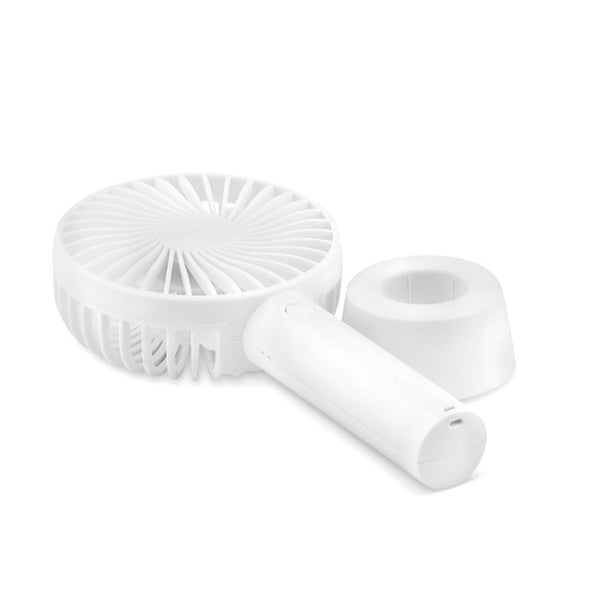 Branded USB desk fan with stand