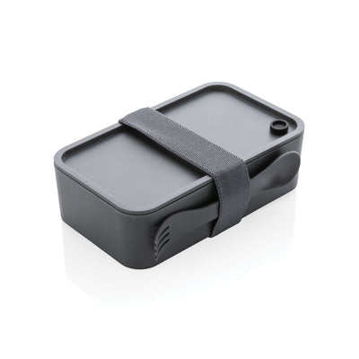 Branded PP lunchbox with spork