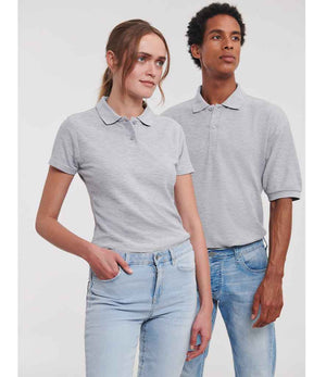 Russell Ladies Classic Poly/Cotton Piqué Polo Shirt Light Oxford