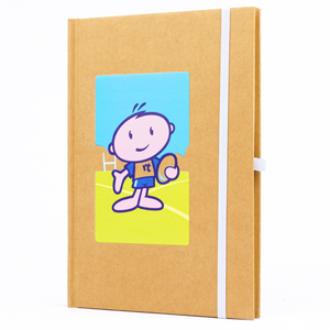 Printed A5 Eco Friendly Notebook | A5 Size Sustainble Branded Notebooks