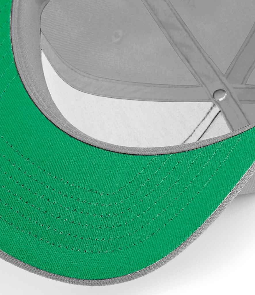 Branded Beechfield Original Flat Peak Snapback Cap