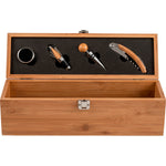 Branded Tensing Bamboo wine giftset (4pc)