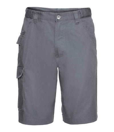 Russell Workwear Poly/Cotton Shorts Convoy Grey