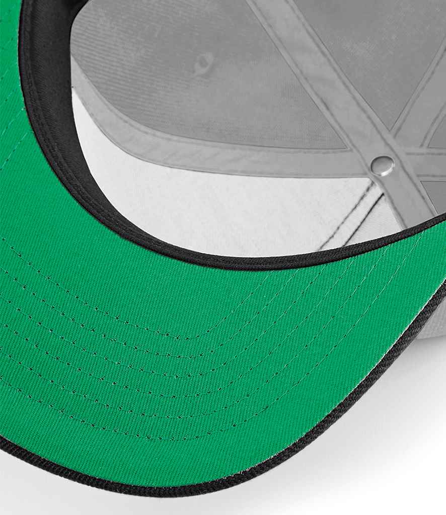 Branded Beechfield Original Flat Peak Snapback Cap