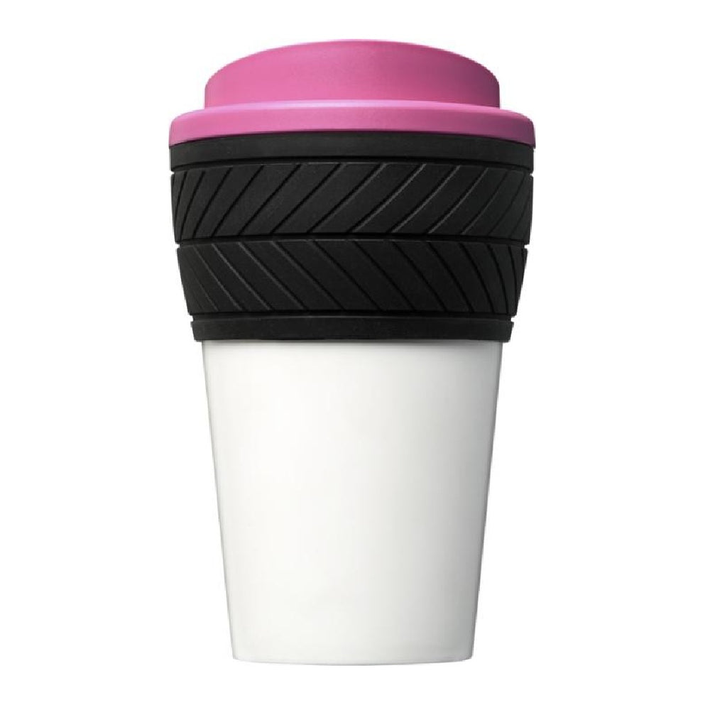 Branded Brite-Americano® tyre 350 ml insulated tumbler