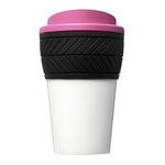Branded Brite-Americano® tyre 350 ml insulated tumbler