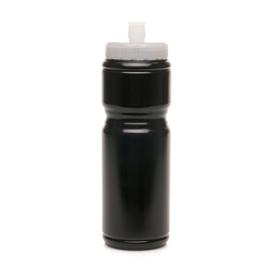 'Britannia' 750ml BLACK LDPE plastic Water Bottle. UK made. - 80