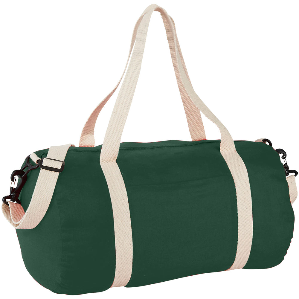 Branded Cochichuate cotton barrel duffel bag 25L