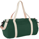 Branded Cochichuate cotton barrel duffel bag 25L