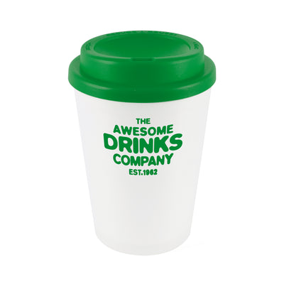 Branded Haddon 350ml double wall Frosted Translucent tumbler