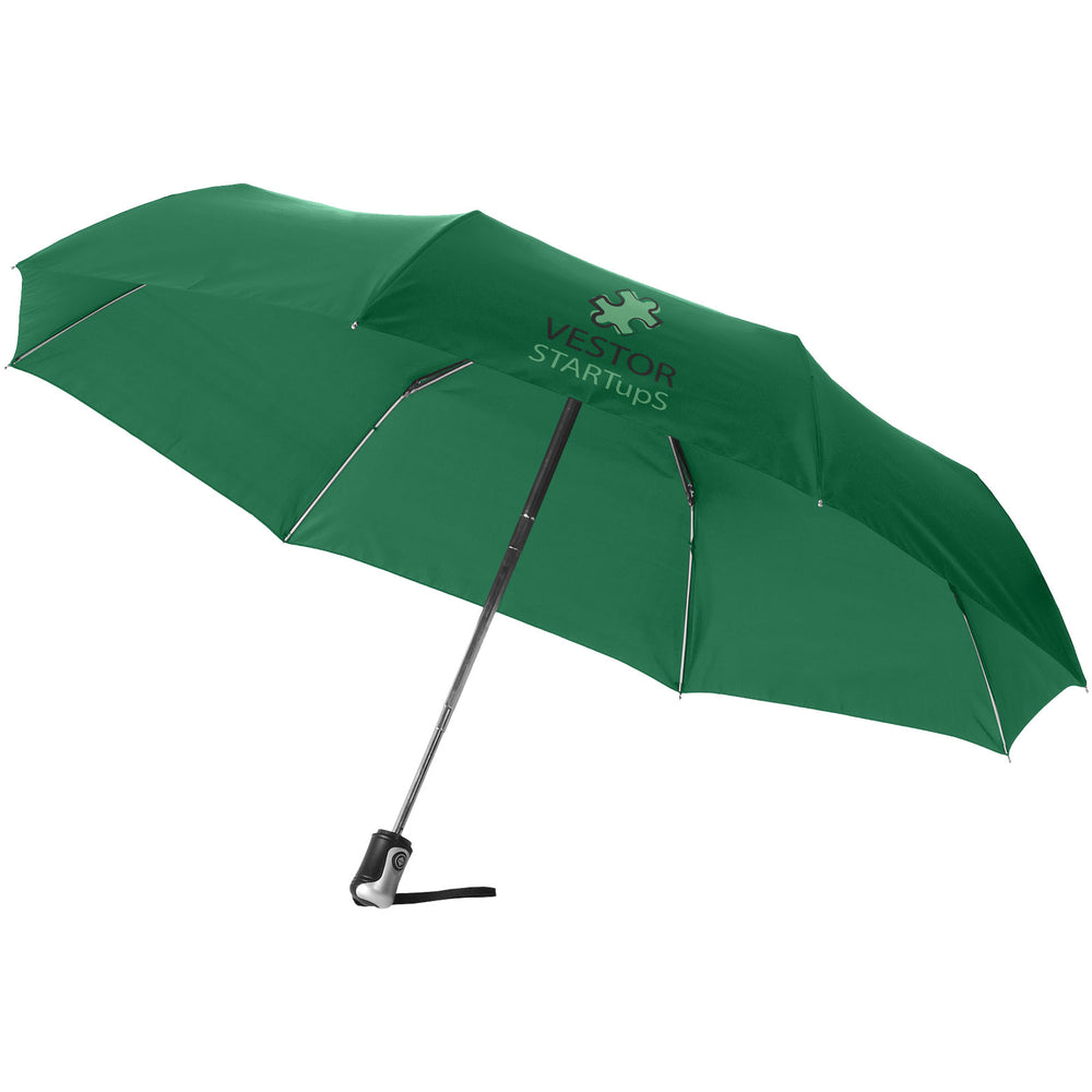 Branded Alex 21.5" foldable auto open/close umbrella