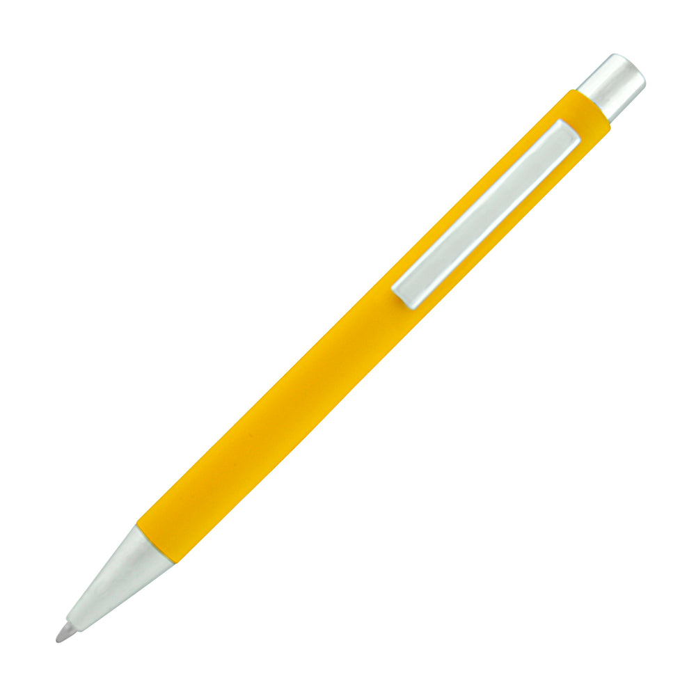 Travis Soft Feel Ball Pen with Chrome Trim
