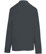 SOL'S Unisex Pacific Long Sleeve Piqué Polo Shirt Mouse Grey