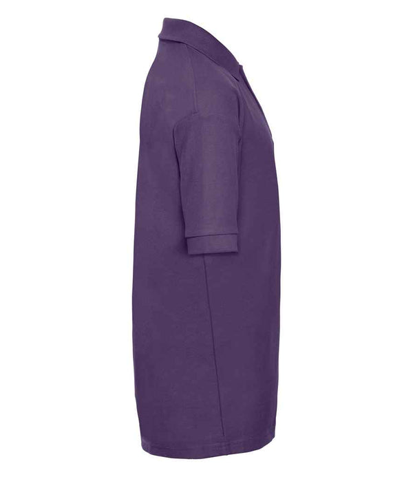 Russell Schoolgear Kids Poly/Cotton Piqué Polo Shirt Purple