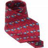 Branded Screen Printed Silk Tie
