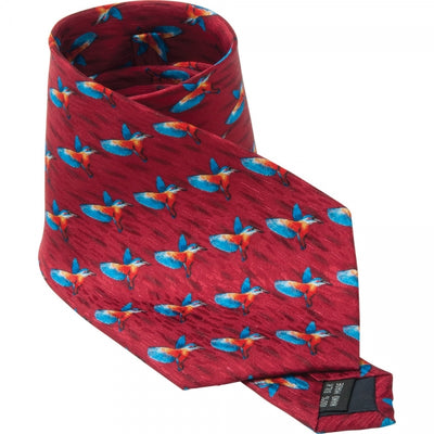 Branded Screen Printed Silk Tie