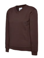 Branded Childrens Classic V-Neck Sweatshirt