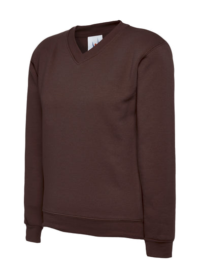 Branded Childrens Classic V-Neck Sweatshirt