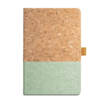 Klee A5 Cork and Linen Notebook Blue