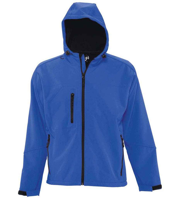 Branded SOL'S Replay Hooded Soft Shell Jacket