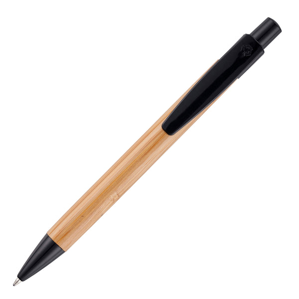 Branded SUMO BAMBOO ball pen with Recyclable trim